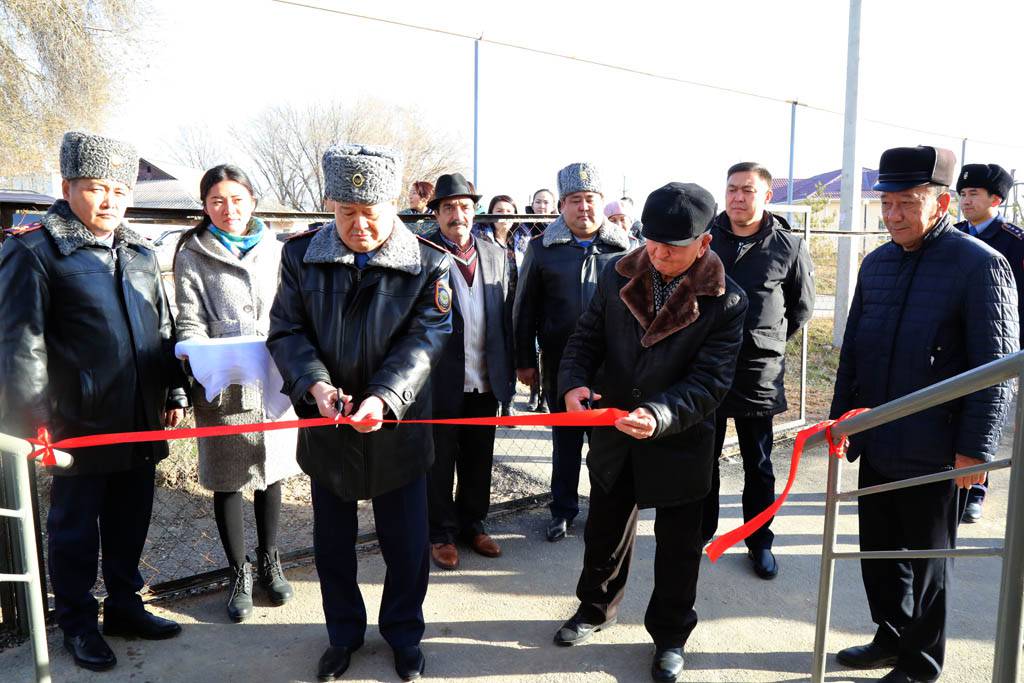 Алматинская область лидирует в создании условий для стражей порядка