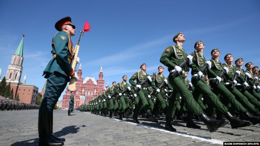 В Москве отменен Парад Победы