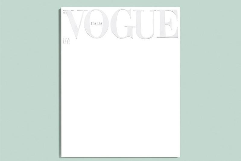 «Vogue» журналы бірінші рет ақ мұқабамен шығады