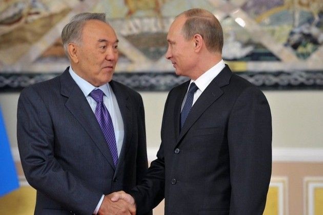 Путин записал специальное видео для Назарбаева   