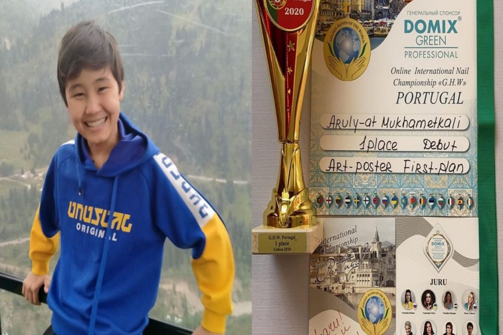 13-летний маникюрщик из Экибастуза победил в престижном конкурсе   