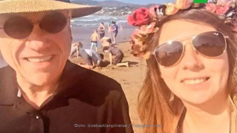 Президента Чили оштрафовали за снимок на пляже без маски