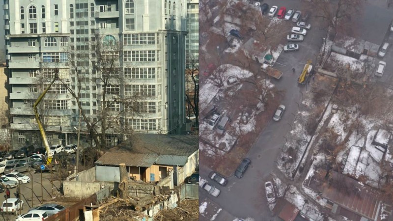 Алматинцы выступили против строительства общежития в парке