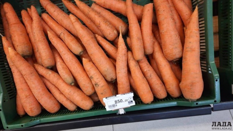 Акимат Мангистау опубликовал заявление о ценах на морковь в Актау   