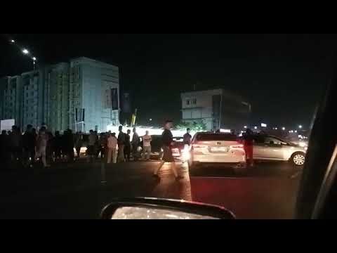 Ашулы тұрғындар «Алматы-Талғар» тасжолын жауып тастады (Видео)