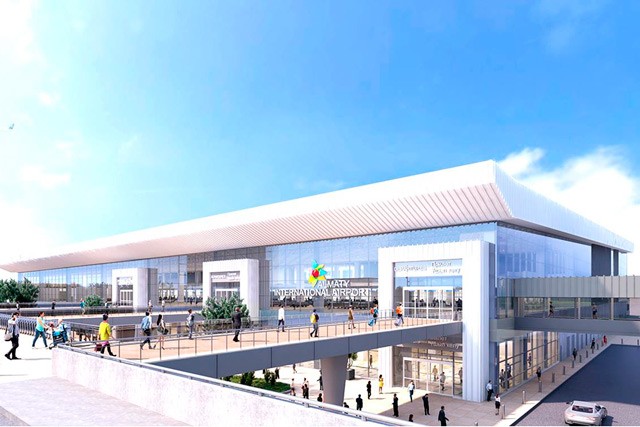 Новый терминал аэропорта Алматы: как это будет выглядеть   