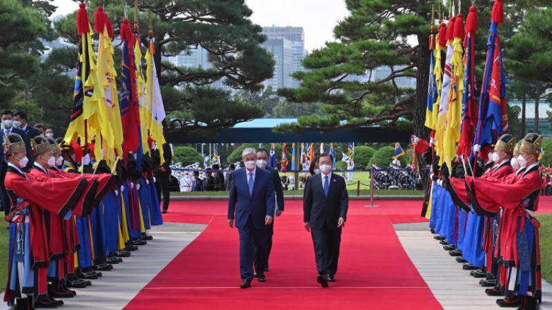 Начался госвизит Президента Токаева в Южную Корею   