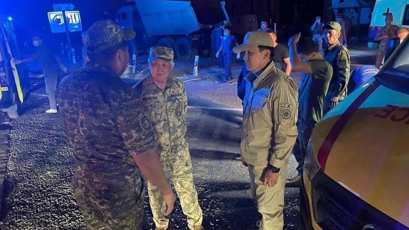    Сапарбаев после взрывов на военном складе: «Ситуация полностью контролируется»   