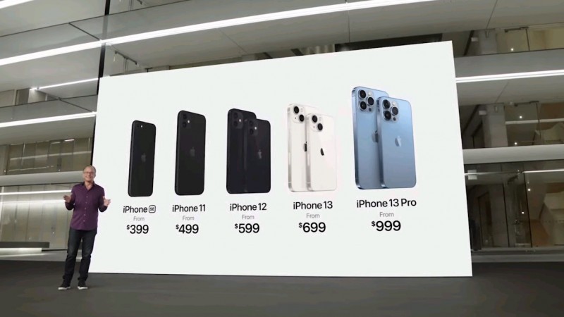Apple показала новые смартфоны iPhone 13   
