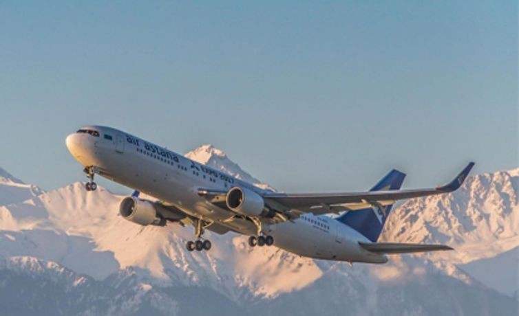 «Air Astana» будет летать в Киев по альтернативному маршруту