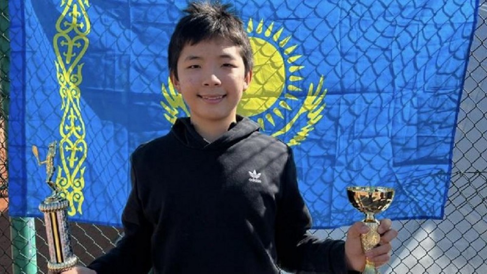13 жастағы қазақстандық Словакияда теннистен өткен турнирдің абсолютті чемпионы атанды