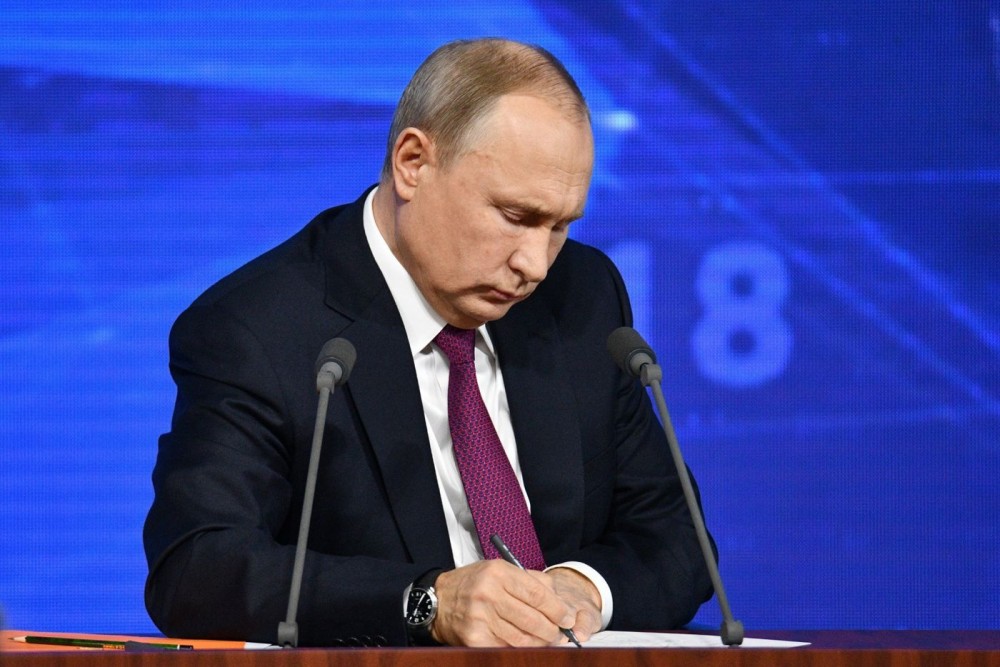 Путин подписал новый указ после обрушения рубля