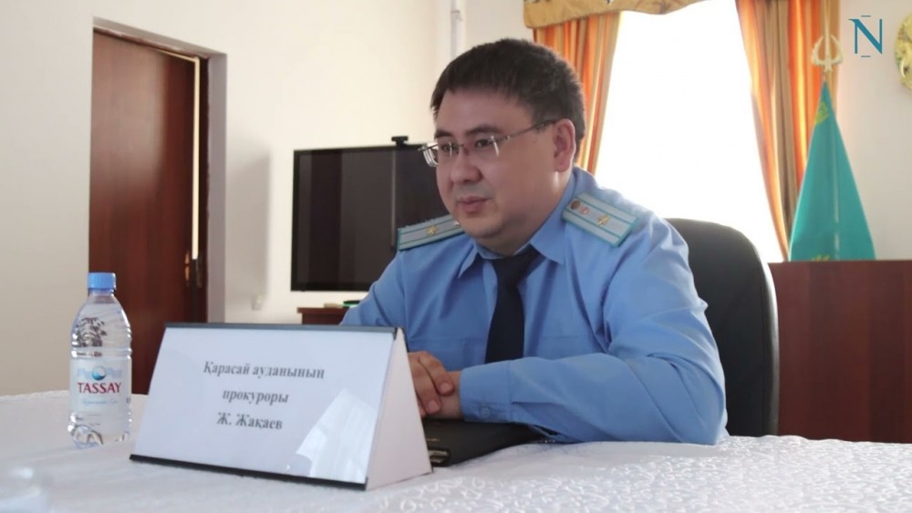 Прокурор Карасайского района рассказал о новеллах в Конституционном Законе «О прокуратуре» (Видео)