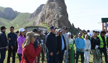 Алматы облыс әкімі Марат Сұлтанғазиев «Киелі мекен» акциясын бастады