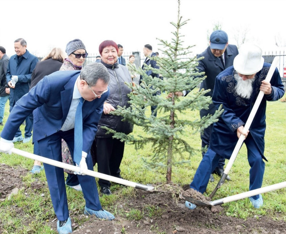 Облыс әкімінің Жамбыл ауданына іссапары