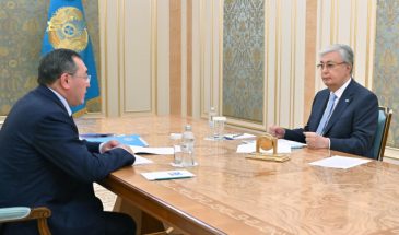 Мемлекет басшысы Алматы облысының әкімі Марат Сұлтанғазиевті қабылдады